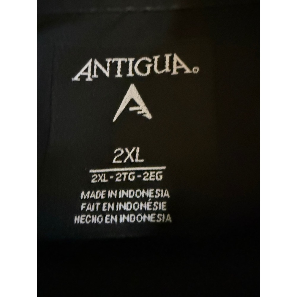 Antigua Texas Tech Red Raiders Mens 2XL Black Button Down Long Sleeve Shirt - Picture 3 of 9